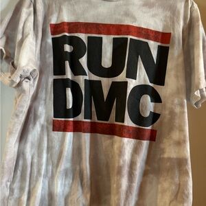 Old Navy RUN DMC Graphic Tee - White and Red